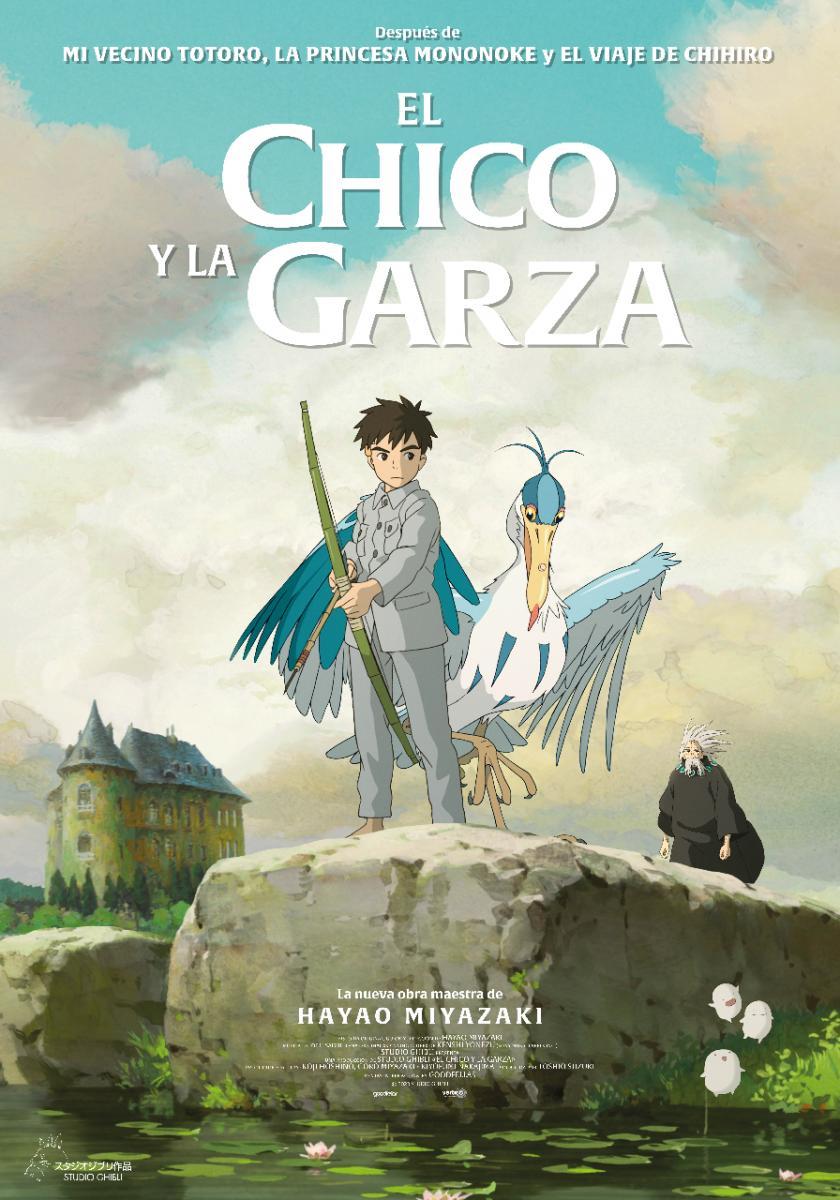 portada de el chico y la garza