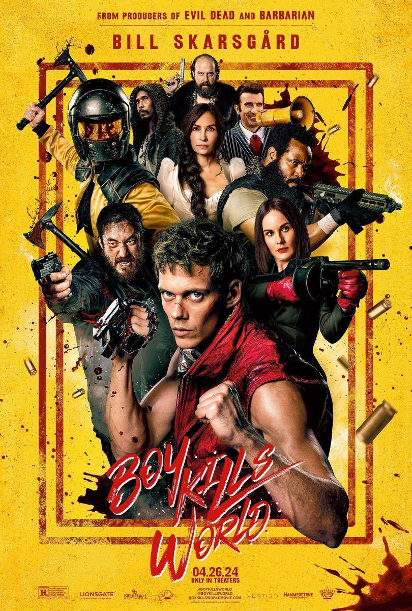 Portada de la película Boy Kills World