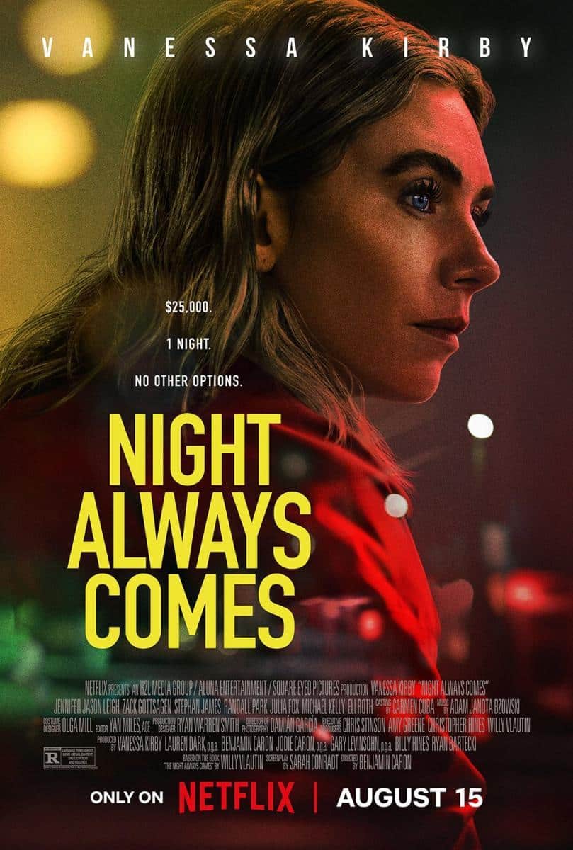 La noche siempre llega poster