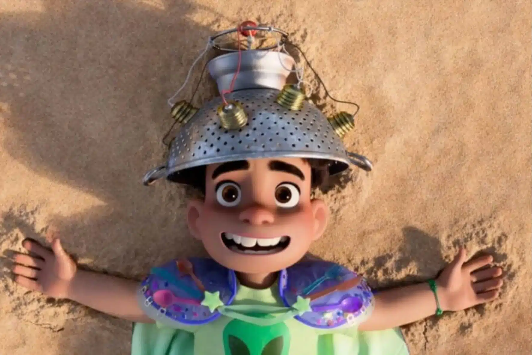 elio esperando la llegada de los aliens
