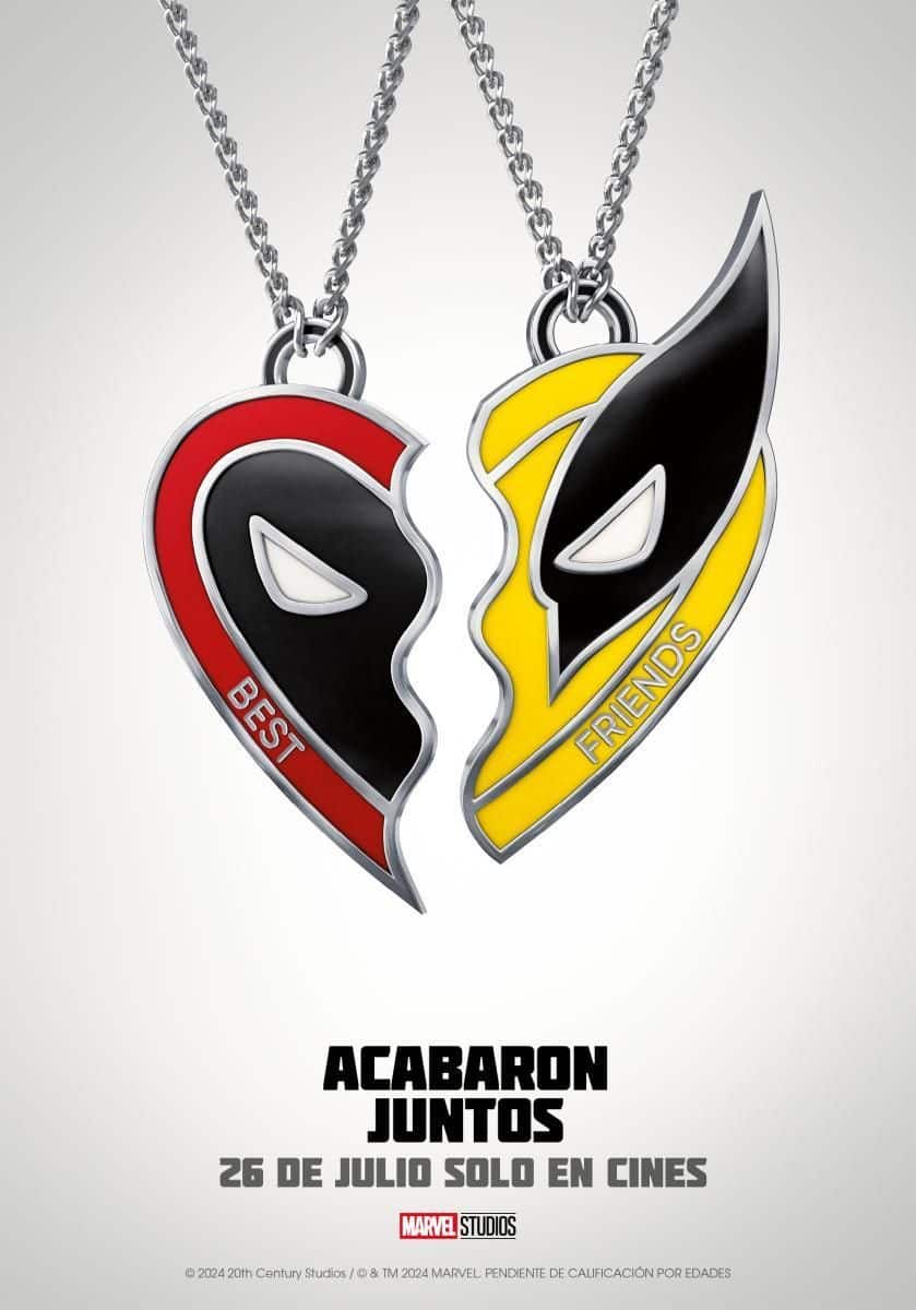 cartel de la película Deadpool y Wolverine