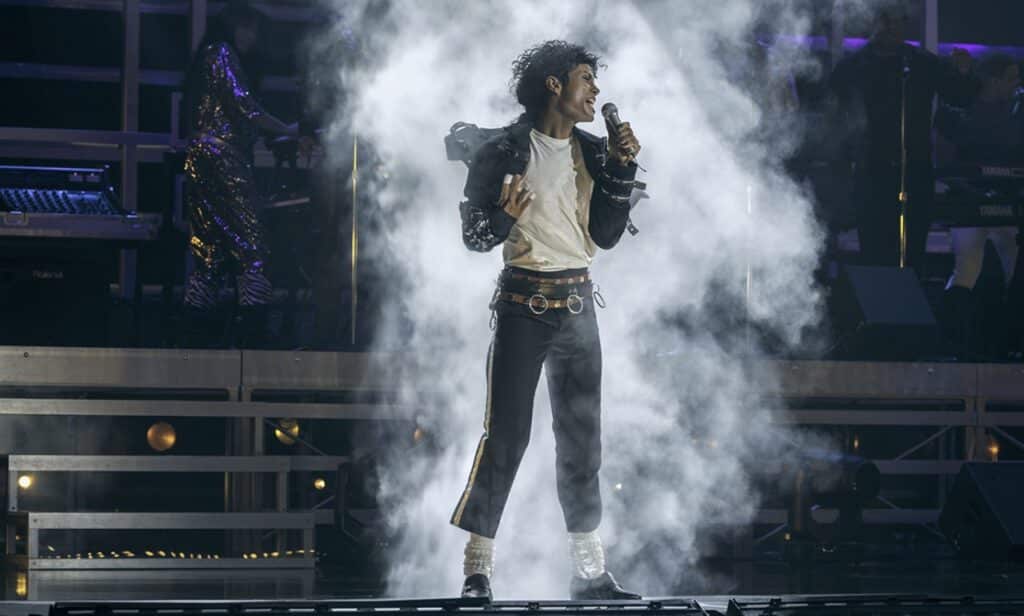 Michael Jackson en el escenario