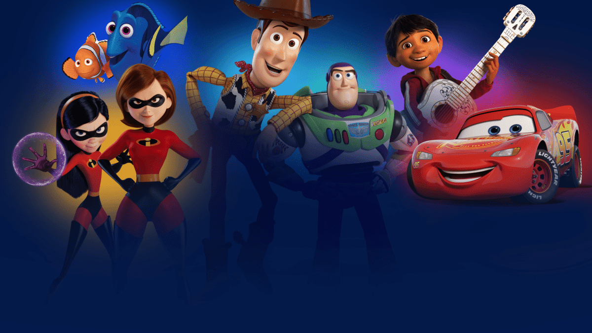 Top 5 películas de Disney Pixar