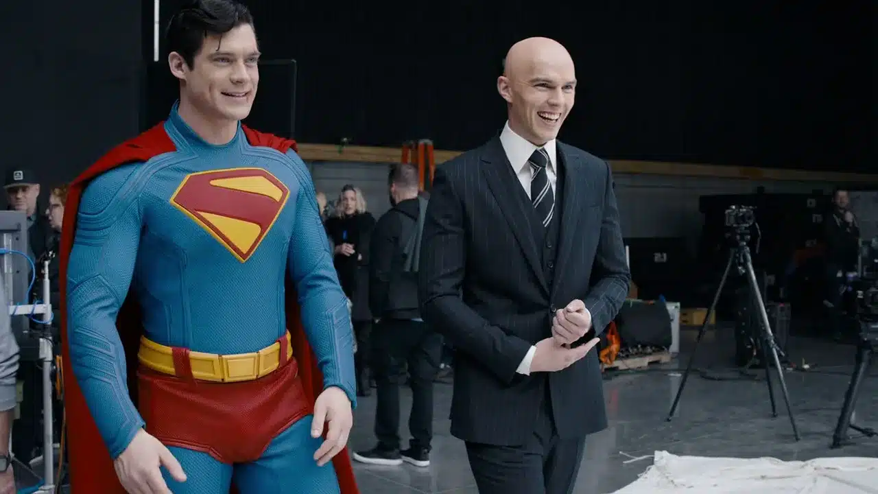 superman detras de camaras